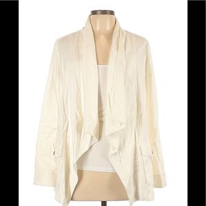 NYDJ White Cargo Jacket